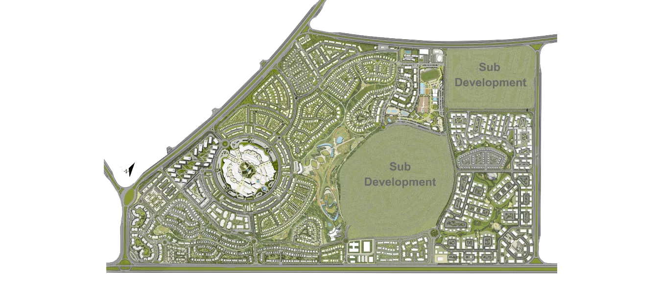 Master plan of HydeOut