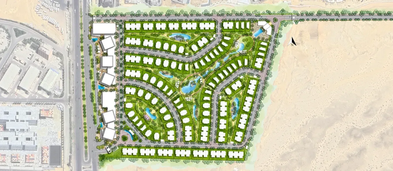 Master plan of Hyde Park Views